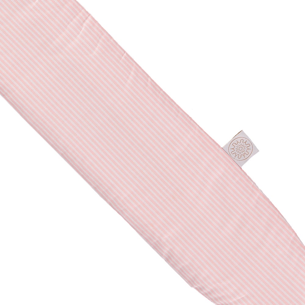 YuYu Japanese Cotton Hot Water Bottle in Sugar Pink Stripe